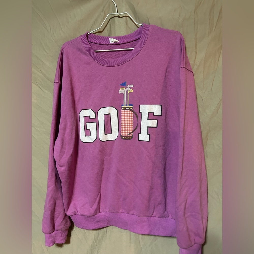 12PM golf crewneck